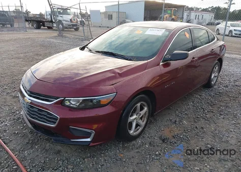 2016 Chevrolet Malibu Ls из США, поврежденный, VIN 1G1ZB5ST5GF284425